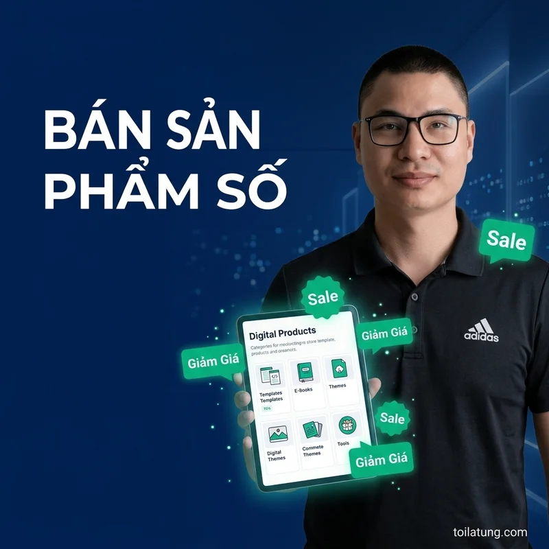 Bán Digital Products Tự Động: Hệ Thống Passive Income | Tôi là Tùng, toilatung, Nguyễn Thanh Tùng, Tùng Sóc Sơn