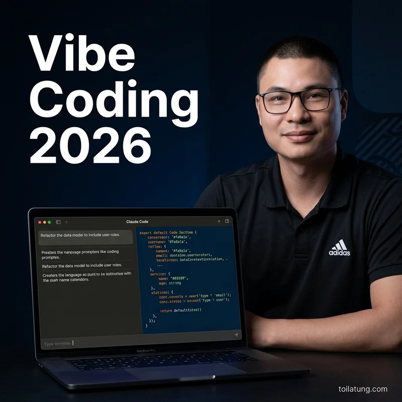 Vibe Coding 2026: Hướng Dẫn Từ Zero Đến Deploy | Tôi là Tùng, toilatung, Nguyễn Thanh Tùng, Tùng Sóc Sơn